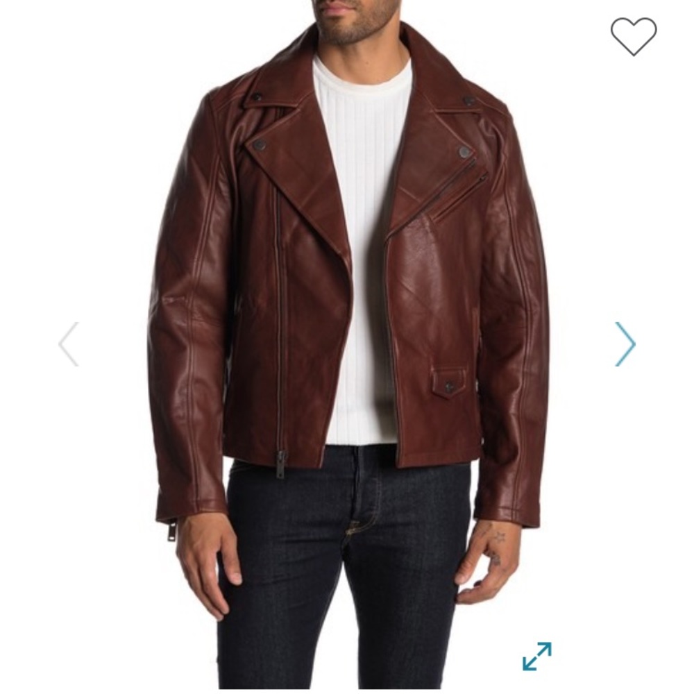 UGG Australia Men’s Vaughn Moto Jacket - Leather